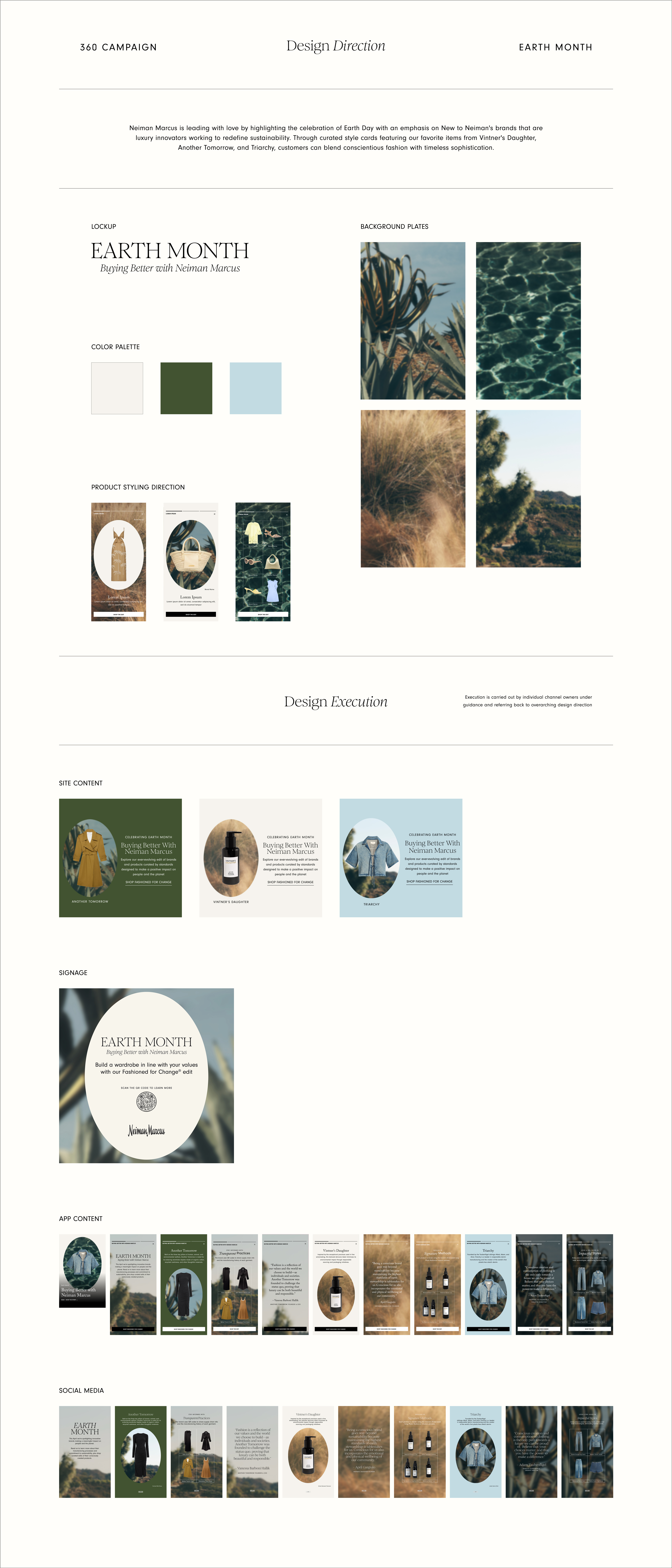 Earth Month Campaign