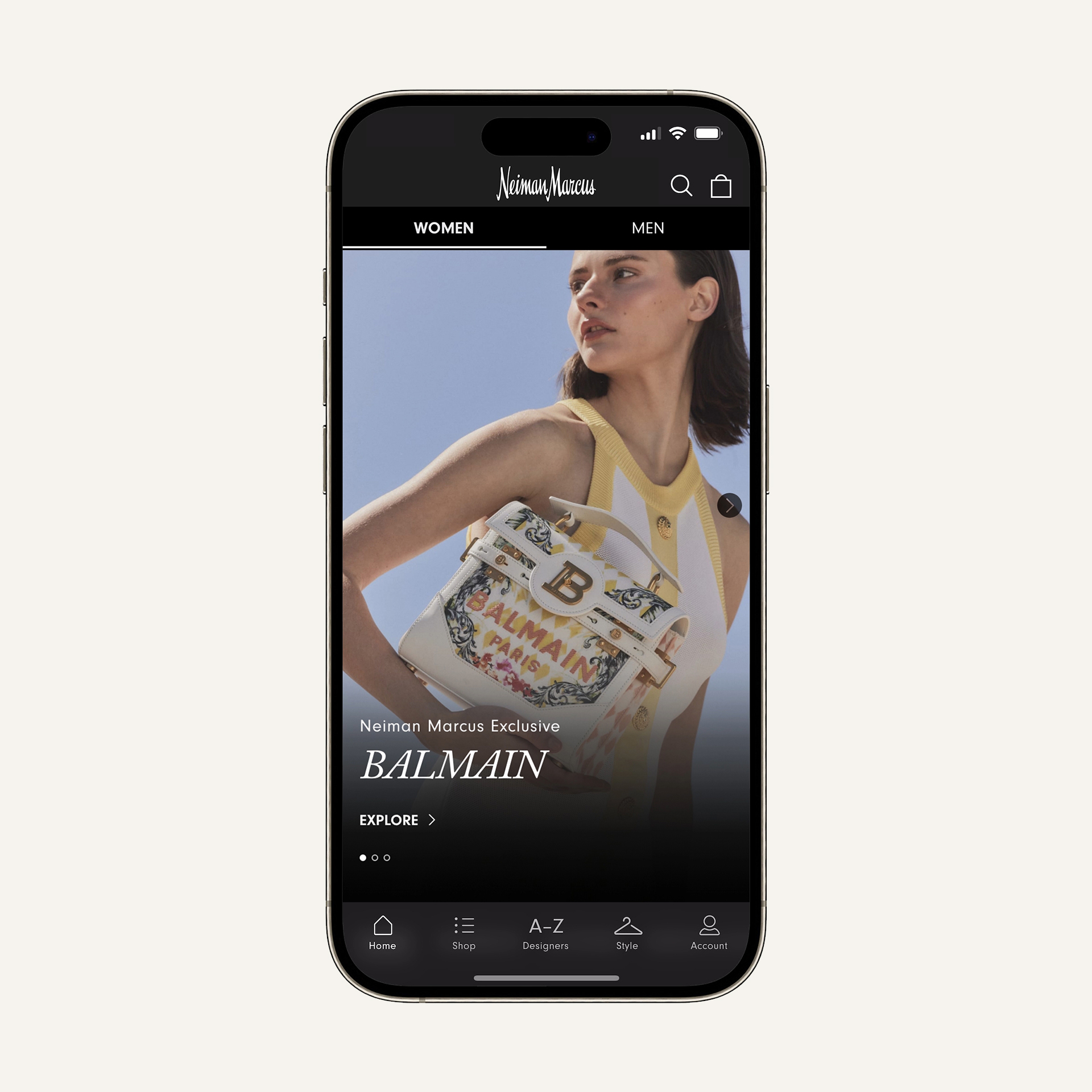 Balmain App Story
